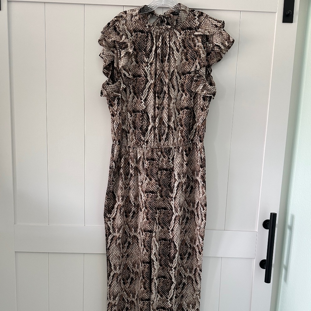 1. State Snake print jumpsuit